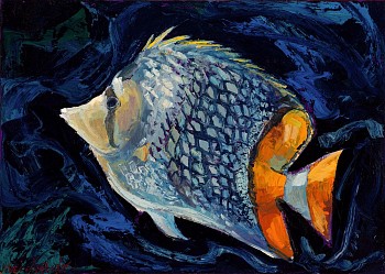 James Michalopoulos - Two Fish 19.5 x 27.5 $9,000