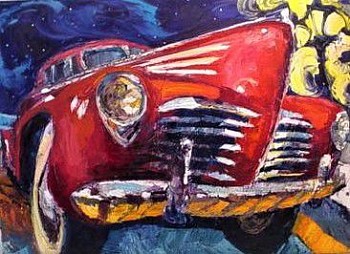 James Michalopoulos - Red Rover 30 x 40 in. $11,500