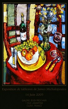 James Michalopoulos - Comparing Apples & Oranges 24 x 16 in. $30