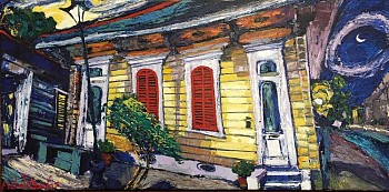 Mixed Media Works: Jaune Flyer 15 x 30 in. $2,978