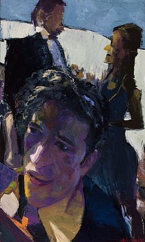 Figures: Poinigata Comparathetic 60 x 36 in. $21,000