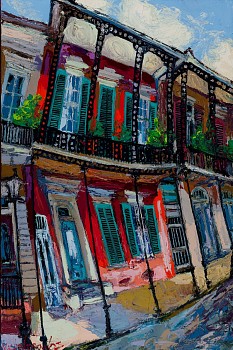 Mixed Media Works: Home 36 x 24 in. $3,750