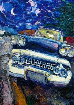 James Michalopoulos - Back Seat 27.5 x 19.5 $8,800