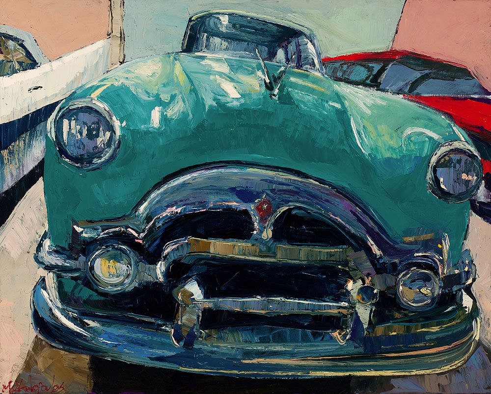 James Michalopoulos, Packardly
Oil on Canvas, 31 1/2 x 39 1/2 in.
$12,500