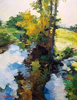 James Michalopoulos - Green Dream 42 x 31 $12,000