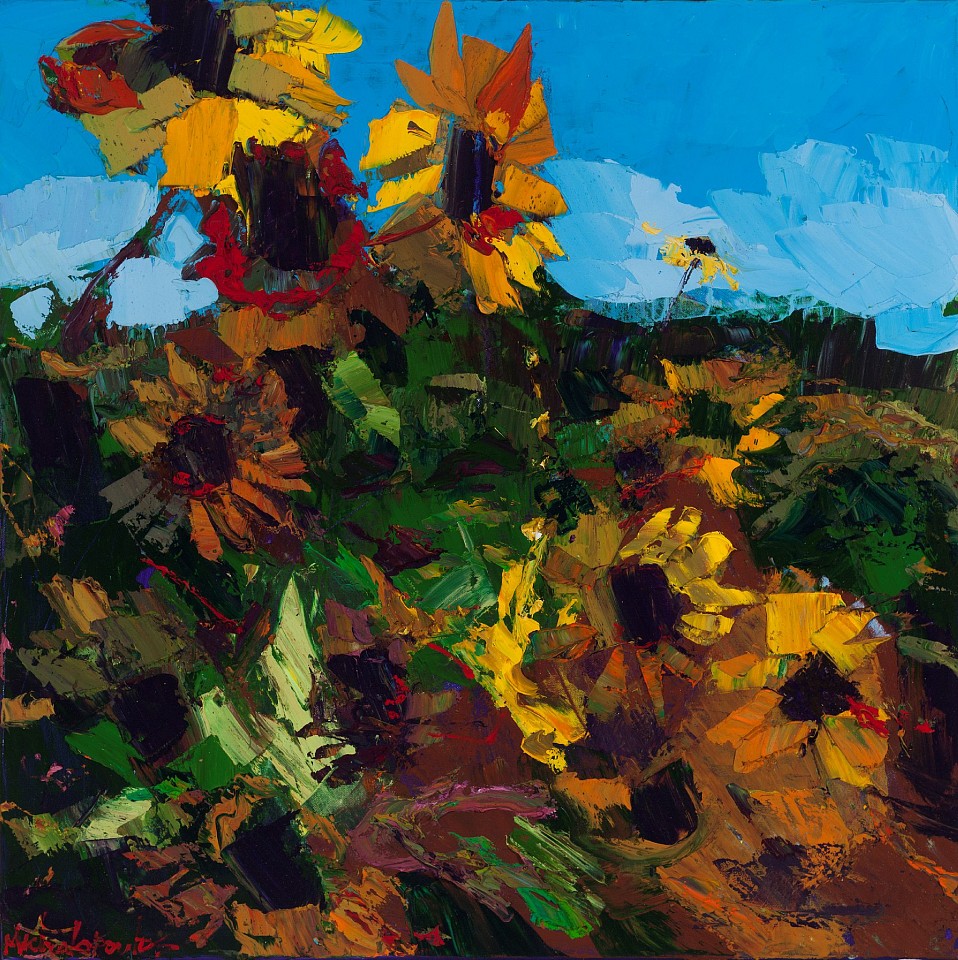 James Michalopoulos, Flower Box
Oil on Canvas, 31 x 31 in.
$11,700