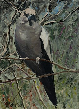 Animals: Perch and Ponder 48 x 35 1/2 in. $13,830