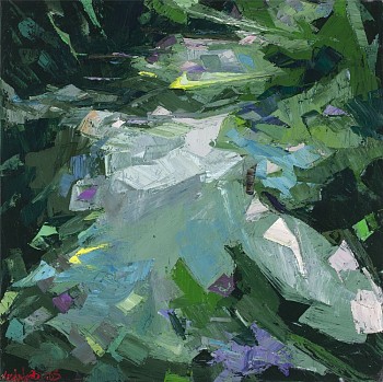 James Michalopoulos - Water Ways 36 x 36 in. $12,000