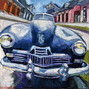 James Michalopoulos - Zoomin, Boomin, Groovin 36 x 36 in. $13,800