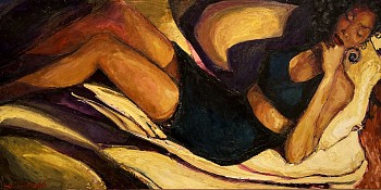 Figures: Loungealopoulos 24 x 48 in. $12,100