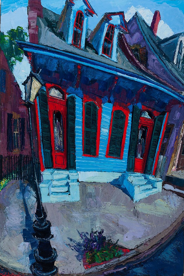 James Michalopoulos, Trim and Tidy
Oil on Canvas, 72 x 48 in.
This is part of the Michalopoulos Legacy Collection. 
$62,000