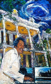 Figures: Allen Toussaint 63 x 38 1/2 in. $49,999.99