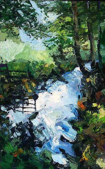 James Michalopoulos, Dream Stream
Oil on Canvas, 63 x 39 in.
$27,789.98