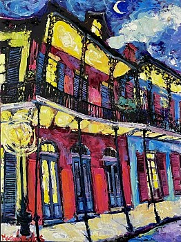 Mixed Media Works: Calibration for Lunification 32 x 24 $3,400