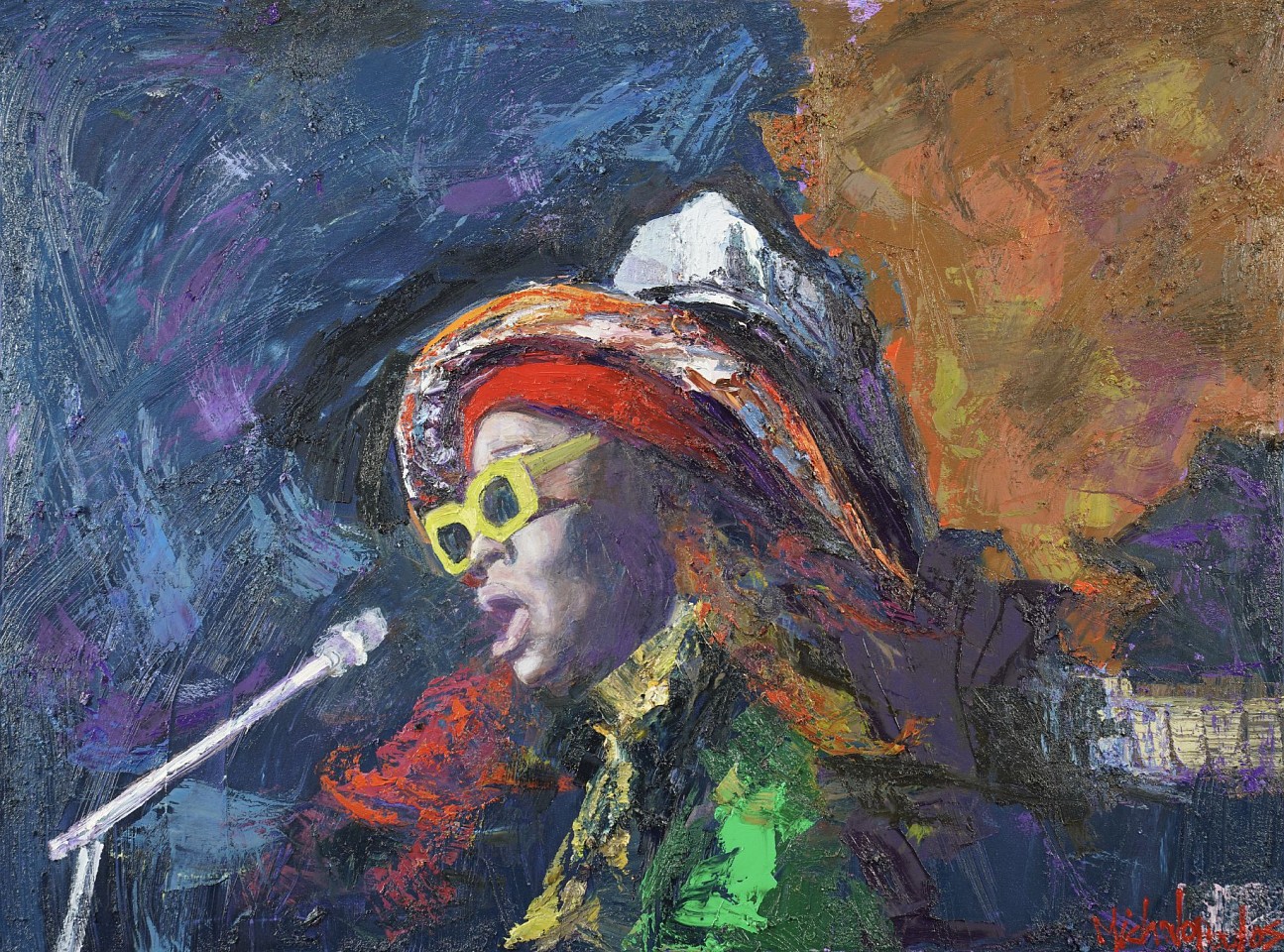 James Michalopoulos, Dressed the Best - Jazz Fest 2025
Oil on Canvas, 30 x 40 in.
$13,767