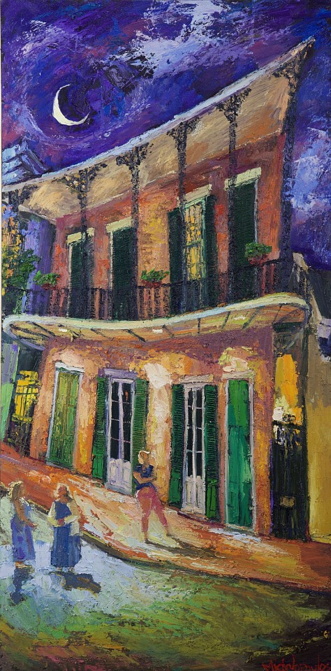 James Michalopoulos, Babes by Barker's
Oil on Canvas, 68 x 34 in.
$40,200