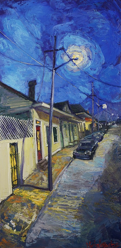 James Michalopoulos, Down By The Wire
Oil on Canvas, 48 x 24 in.
$15,800