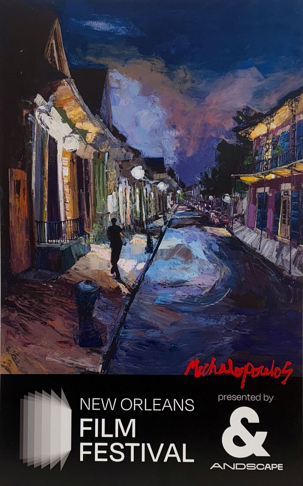 James Michalopoulos, 36th New Orleans Film Festival Poster
24 x 15 in.
$30